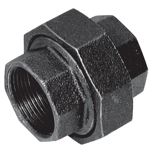 1/8" BSPT Female Equal Union FIG271 Galvanised - C271-18N 