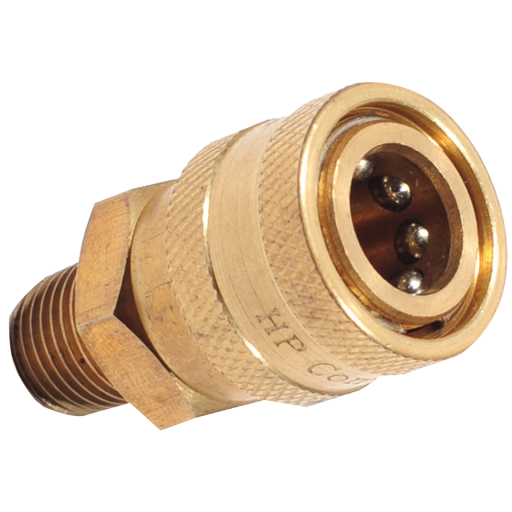 1/4" BSPP Male Quick Release Coupling - CDC-14M-14M-B 