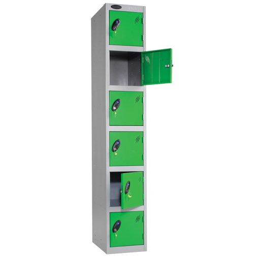 Blue Dr 6 Tier Locker 1780x305x305mm - E-701212/6BLUE 