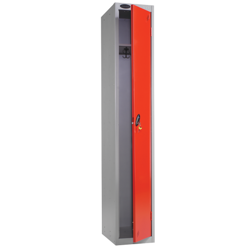 Red Dr Single Tier Locker 1780x305x305mm - E-701212RED 