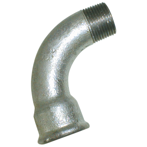 3/4" BSPT/BSP Male/Female 90 Bend Galvanised - EE-MI1-34 