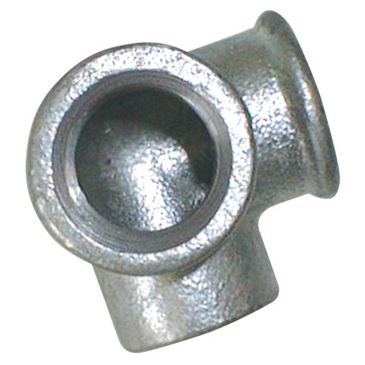 1/2" BSPP Double Female Outlet Galvanised - EE-MI221-12 