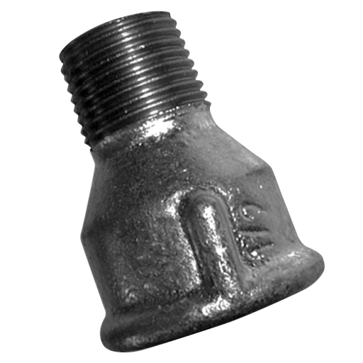 1.1/4" X 1" BSPT Male/Female Socket Galvanised - EE-MI246-114-1 