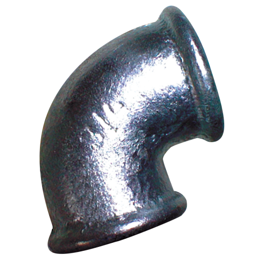 EE-1/4" Female x Female BSPP 90 Elbow (GALV) - EE-MI90-14 