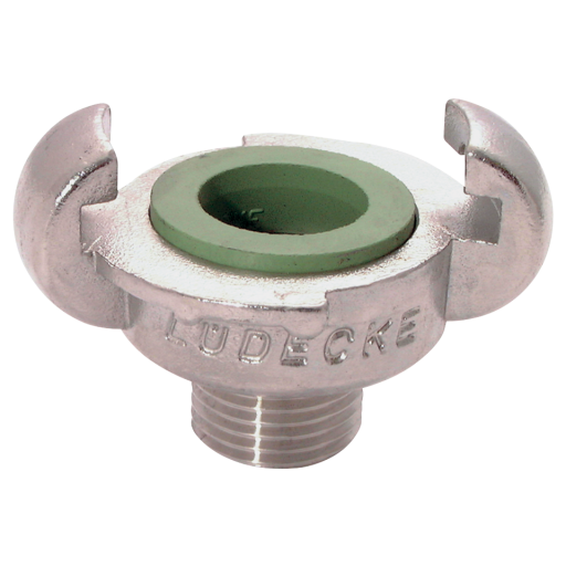 Stainless Steel Claw Coupling 1" BSP Male - EKA10V 