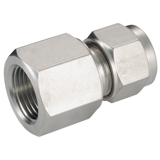 Female ISO Connector 10 OD 1/8" BSPT - FC-10-125RT 