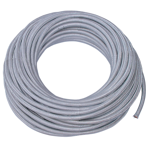 1/4" Propane Hose comes with Galvanised Overbraid 25m - GGWH-1/4-25 