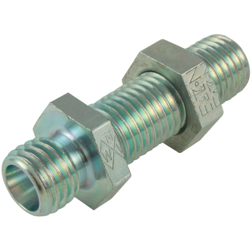 8mm Straight Bulkhead Coupling (L) BODY ONLY! - GSS 8 L 