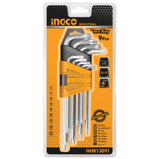 Torx Key Set 9 Piece - HHK13091 