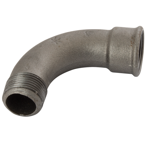 (BS FIG192) M X F BSPT 90� Bend 3/4" Galvanised - K-MI1-34 