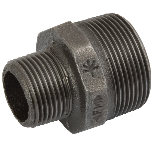 (BS FIG145) Reducer Hex Nipple 1 X 1/2" Galvanised - K-MI245-1-12 