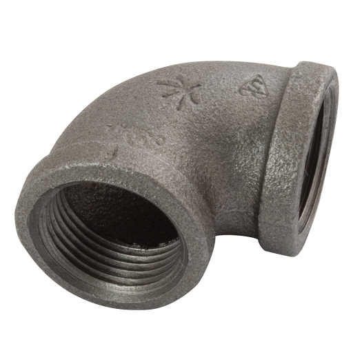 (BS FIG151) Female x Female BSPT 90 Elbow 1" Galvanised - K-MI90-1 