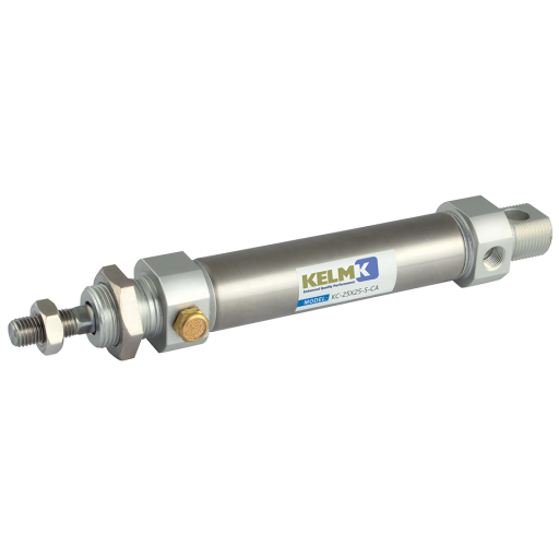 10mm DIA 10mm Stroke Magnetic Single Acting Cylinder Come With Stainless Steel Rod - KC-10X10-S-CA 