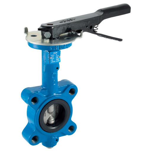 4" Lugged Butterfly Valve CI/SS/EP Lever - L/LEVER/100SSEP 