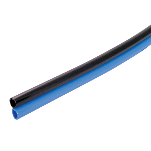 4mm X 2.5mm Twin Flexi Poly Tube Black/Blue - LE-1420U04 41 