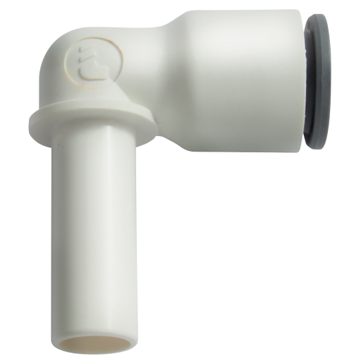 8mm Equal Liquifit Plug-In Elbow - LE-6382 08 00W 