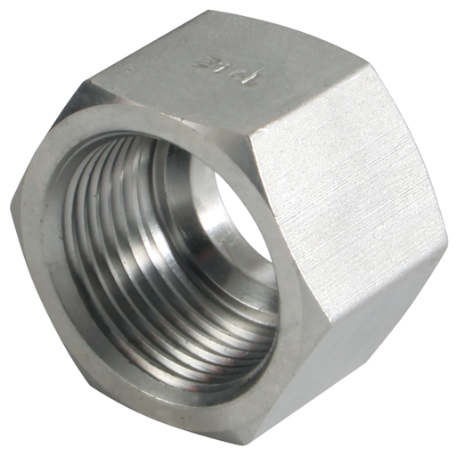 22mm OD X M30x2.0 Compression Nut Stainless Steel - M-22L-FT 