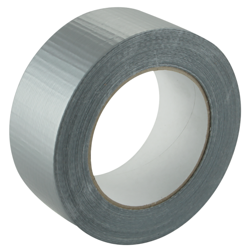 Silver 48mm X 50 Mtrs Stand Cloth Tape - M24SSIL4850 