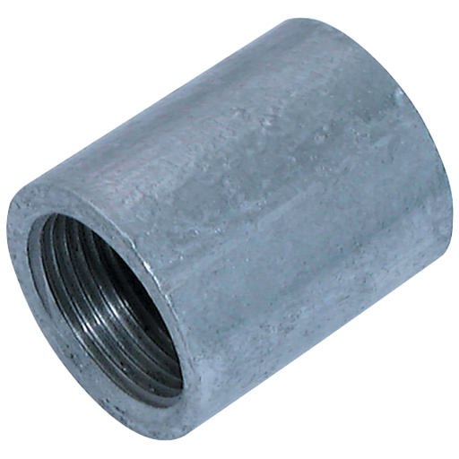 1.1/2" BSP Galvanised Wrought Iron Socket - MIWRSG-112 