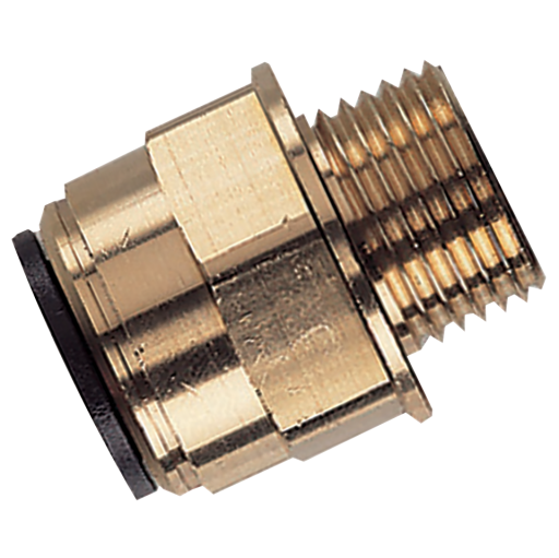 28mm Brass Staight Adaptor - MM012808N 