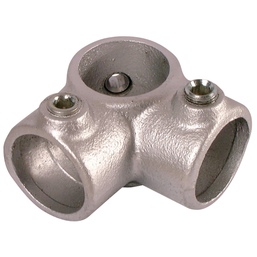 1x42mm 3-Way Thru Pipe Clamps Hand Rail - PCLAMPS-116-1 