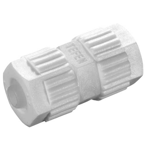 Union Connector 6mm PVDF - PPV3-6 