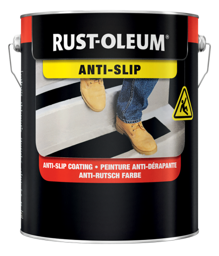 Floor Coating Anti-Slip 5L RAL 7001 Steelgrey - RUS-7182NS 