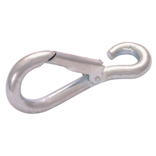 3.1/2" Spring Hook To Cure Electro Galvanised - SPC090Z 