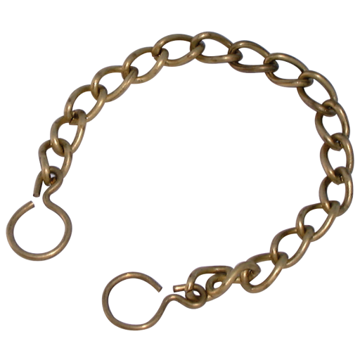 12" Stainless Steel Chain & S Hook - SSC12 