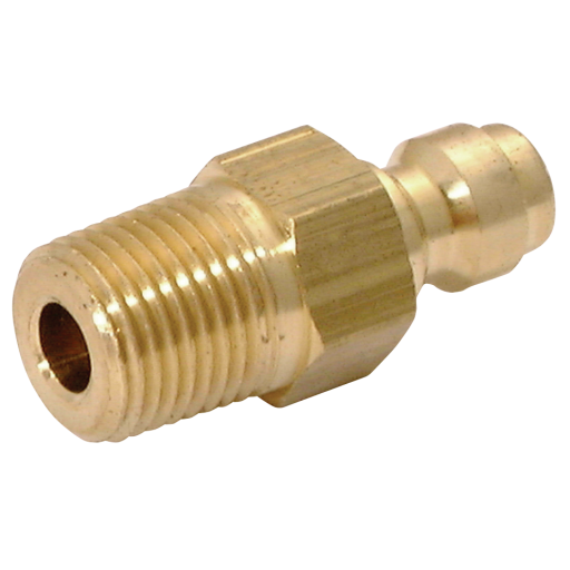 1/8" NPTF Plug Brass Male - TB1T-10 