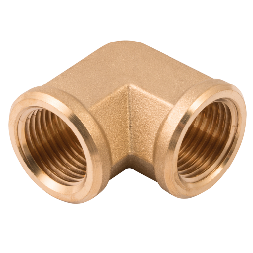 1" BSPT Brass Female Elbow Equal - UP6-1 