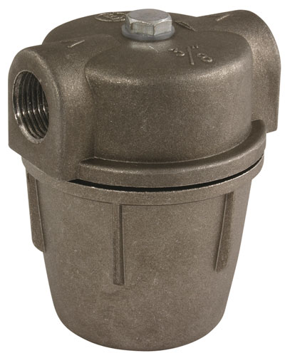 3/8" Fi x Fi Oil Filter-Aluminium Bowl - FV500