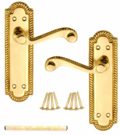 Lifestyle Georgian Shaped Lever Latch - Whilst Stocks Last