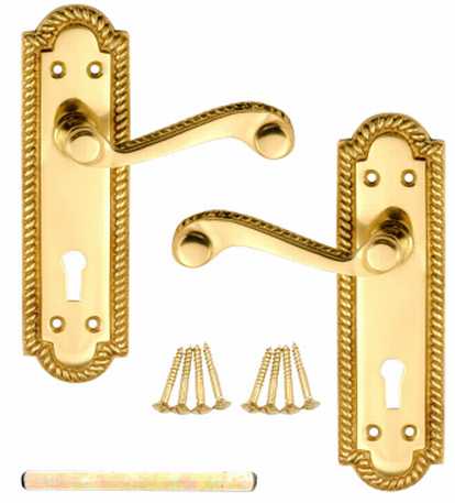 Lifestyle Georgian Shaped Lever Lock - NO LONGER AVAILABLE DISCONTINUED