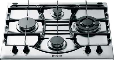 Hotpoint GF640 Style 60cm Gas Hob Black - DISCONTINUED 