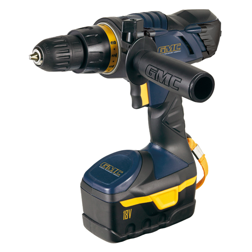 GMC Cordless Drill/Driver (18V Ni-cad) - 920084