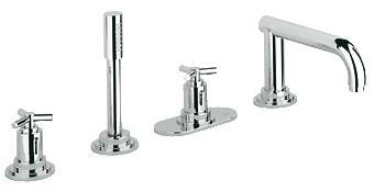 Grohe Atrio 4-Hole Bath Combination Trim Set - 19141000