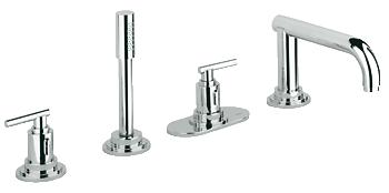 Grohe Atrio 4-Hole Bath Combination Trim Set - 19142000