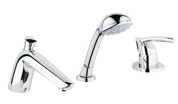 Grohe Three-Hole Single-Lever Bath Combination - 19153000 - DISCONTINUED 