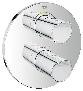 Grohe Grohtherm 2000 NEW Thermostat With Integrated 2-Way Diverter For Bath Or Shower With More Than One Outlet - 19355001