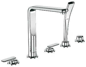 Grohe - Veris 5 Hole Bath/Shower Set - 19362 - 19362000 