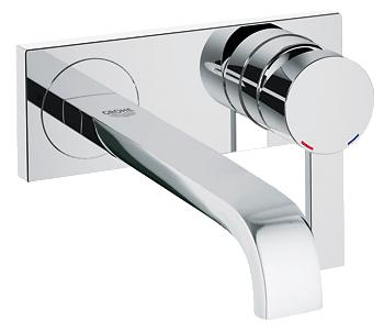 Grohe - Allure 2 Hole Basin Mixer 220mm Spout - 19386 - 19386000 