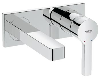Grohe - Lineare - Wall Mounted 2 Hole Basin Mixer - 19409000 - 19409