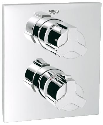 Grohe Allure Thermostat With Integrated 2-Way Diverter For Bath Or Shower With More Than One Outlet - 19446000