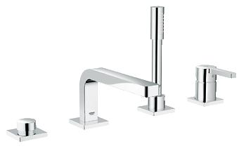 Grohe Lineare 4-Hole Single-Lever Bath Combination - 19577000