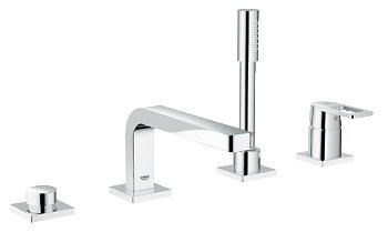 Grohe Quadra 4-Hole Single-Lever Bath Combination - 19579000