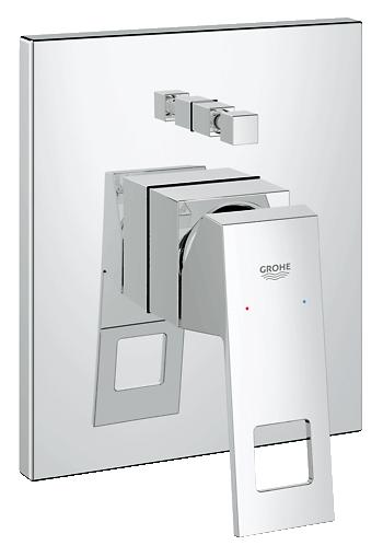 Grohe Eurocube Single-Lever Bath/Shower Mixer Trim - 19896000