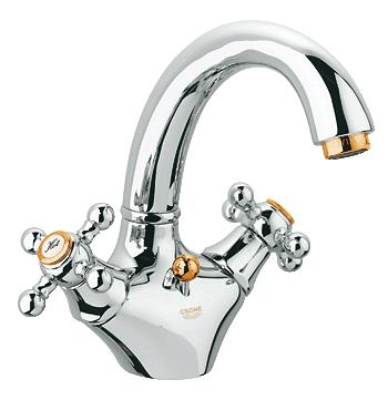 Grohe Sinfonia One-Hole Basin Mixer, �" (1/2") - 21014IG0