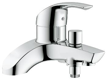 Grohe - Eurosmart Deck Bath/Shower Mixer Chrome Plated - 25105 - 25105000 