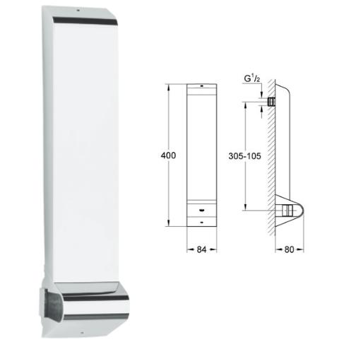 Grohe - Freehander - Mounting Set 27005 - 27008000 - 27008